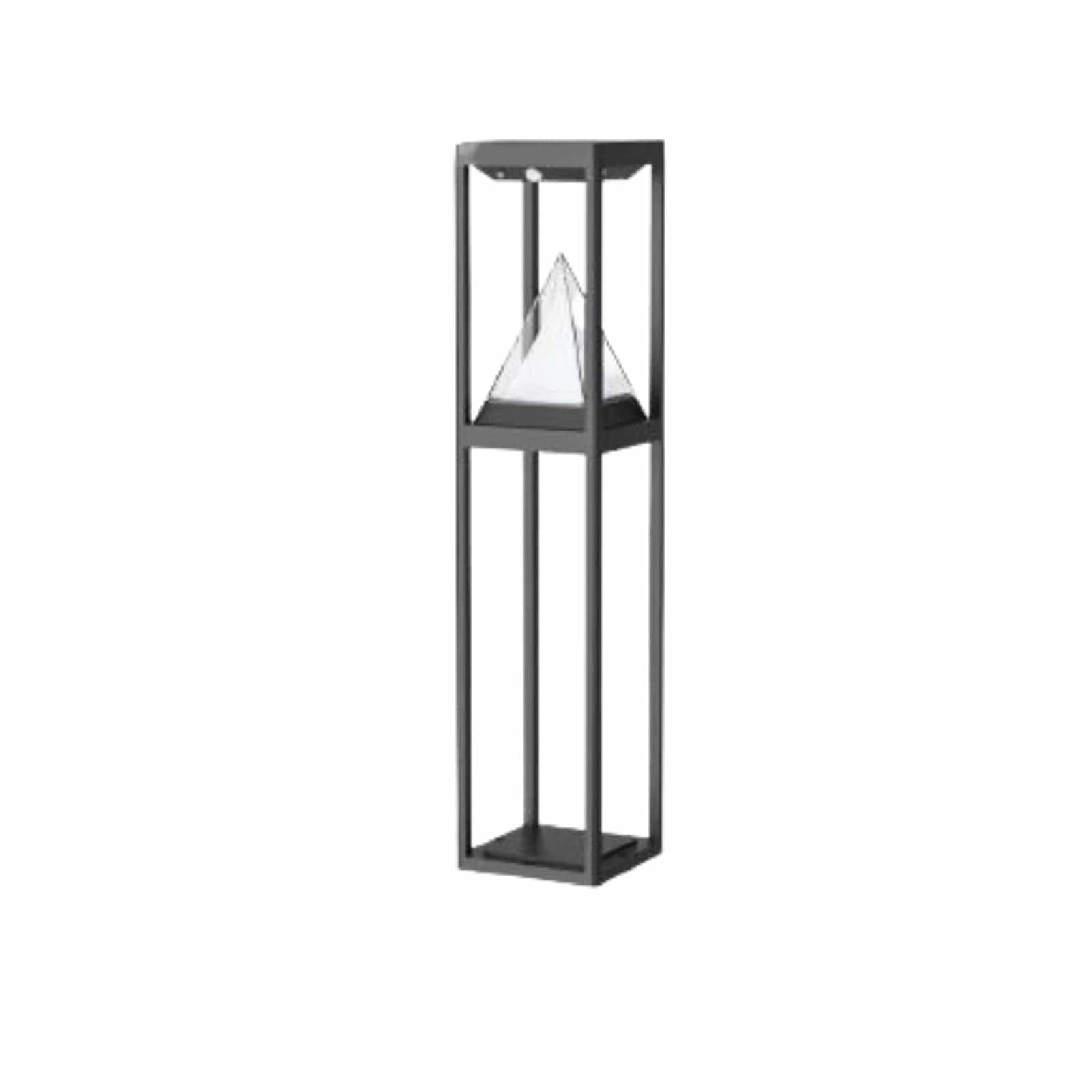 Lampe à poser Led solaire KEOPS - Détecteur de mouvement - 3 modes d'éclairages de 75 à 600 lumens - Lumihome
