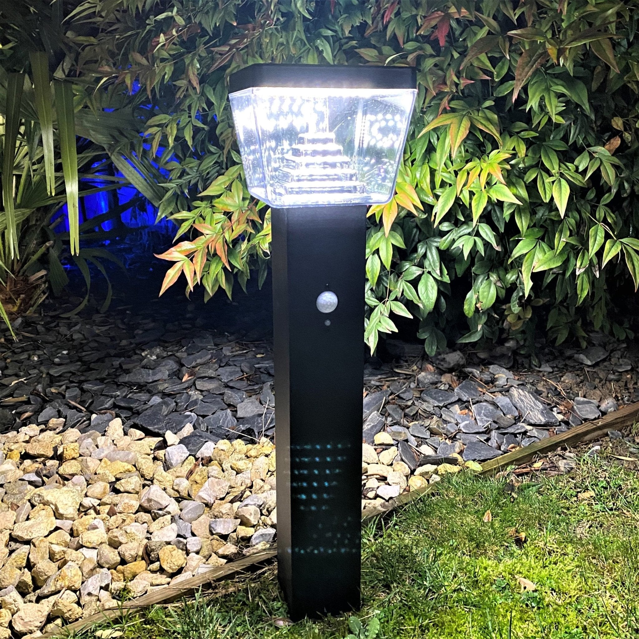 Wegeleuchte Led Solar LIBERTY - Bewegungssensor - 3 Beleuchtungsmodi - 75 bis 600 Lumen - Lumihome