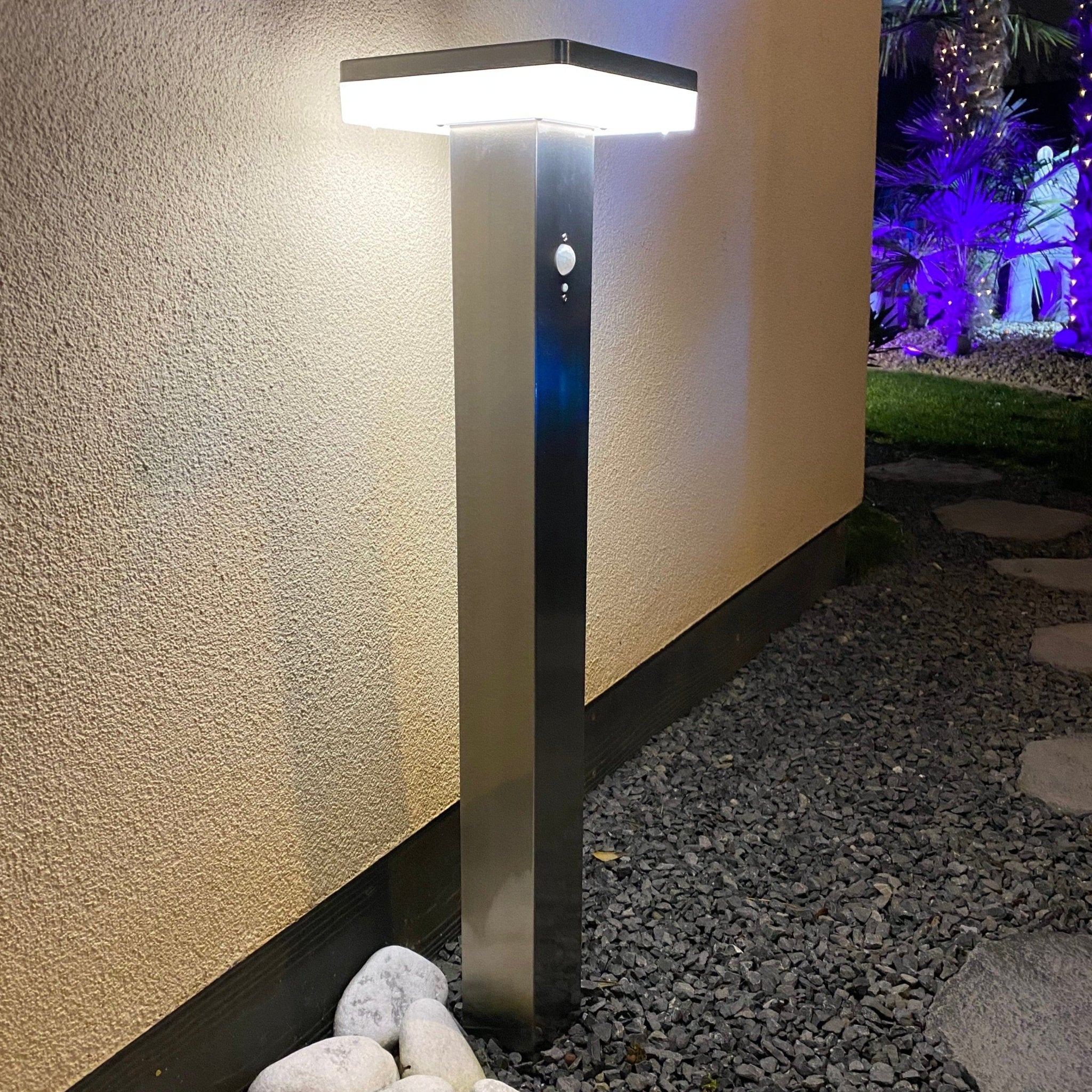 Wegeleuchte Led Solar SUN-1000 - Bewegungssensor - 3 Beleuchtungsmodi - 150 bis 1000 Lumen - Lumihome
